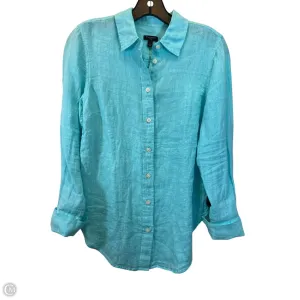 Top Long Sleeve By Talbots In Blue, Size: Xsp