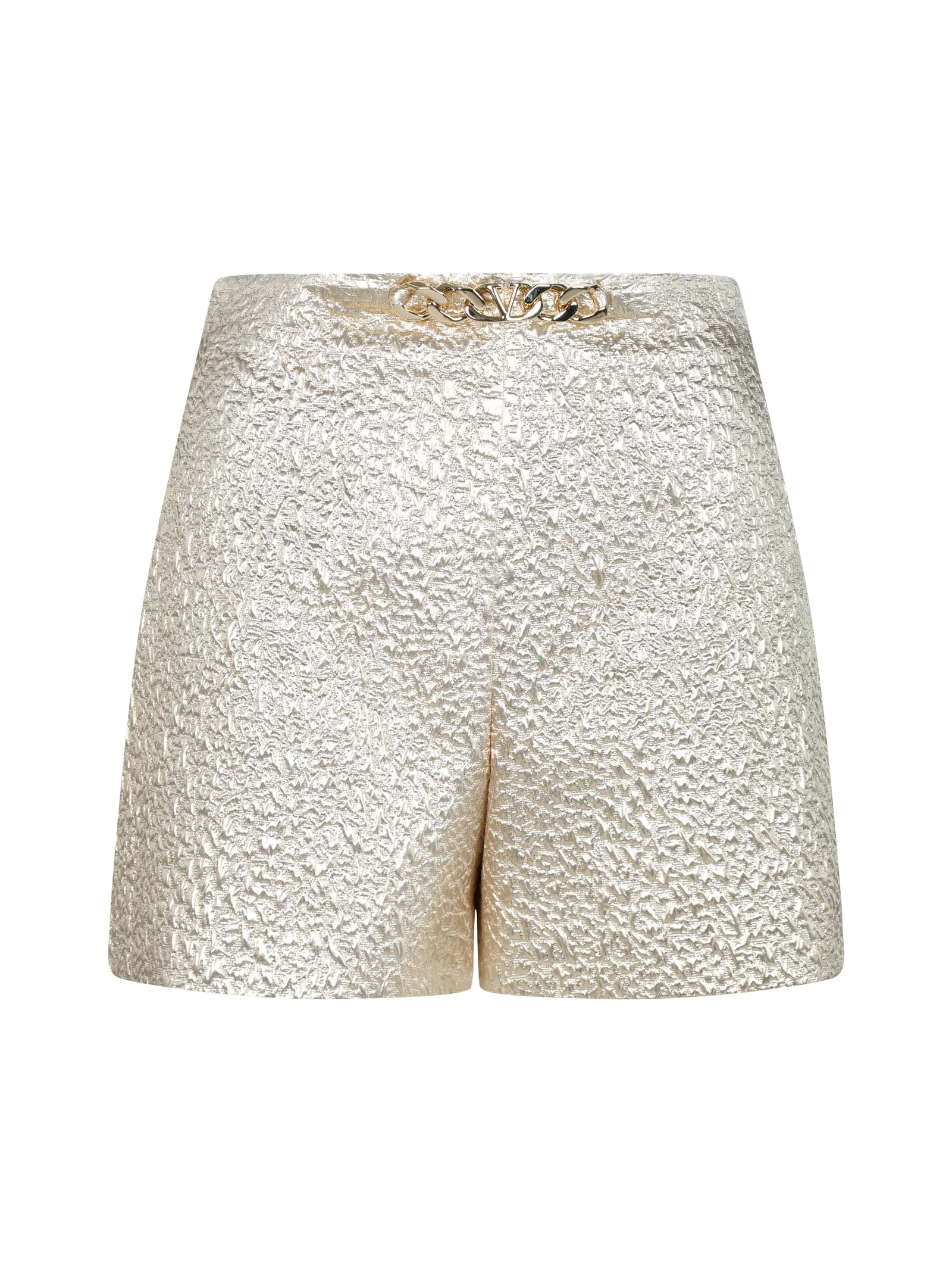 Valentino	VLogo Chained High Waist Shorts