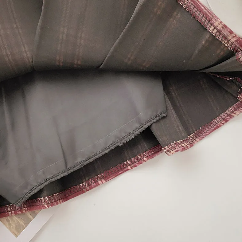 Varsity Plaid Tennis Skirt (3 Colors)