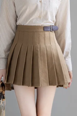 Varsity Prep Tennis Skirt (Khaki)