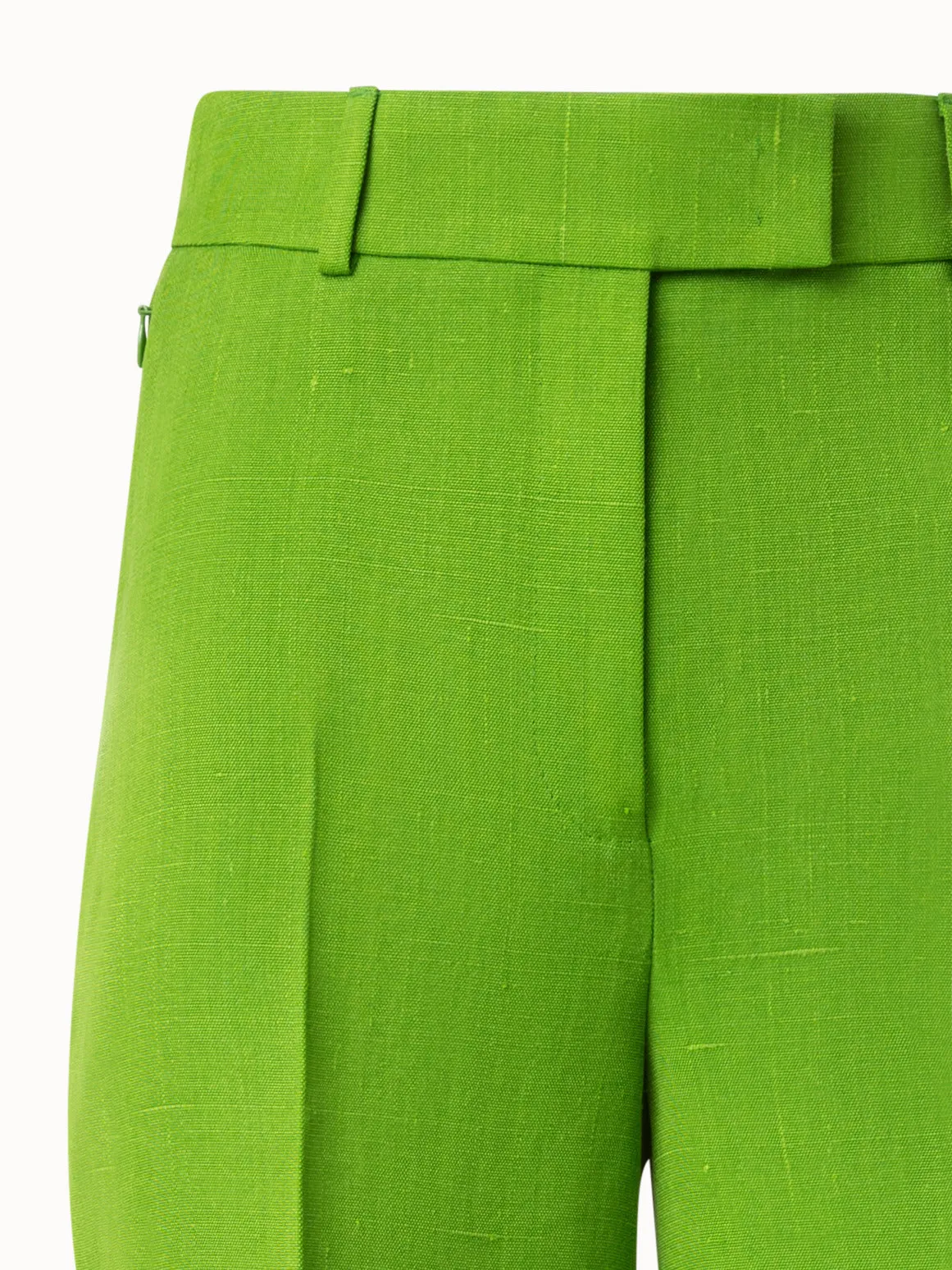 Wide Silk Shantung Pants