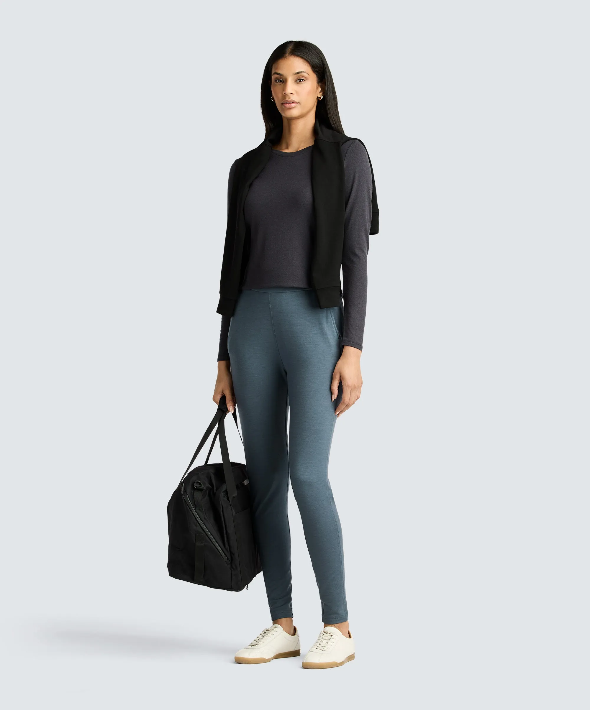 Women's Long Sleeve Merino Crew
