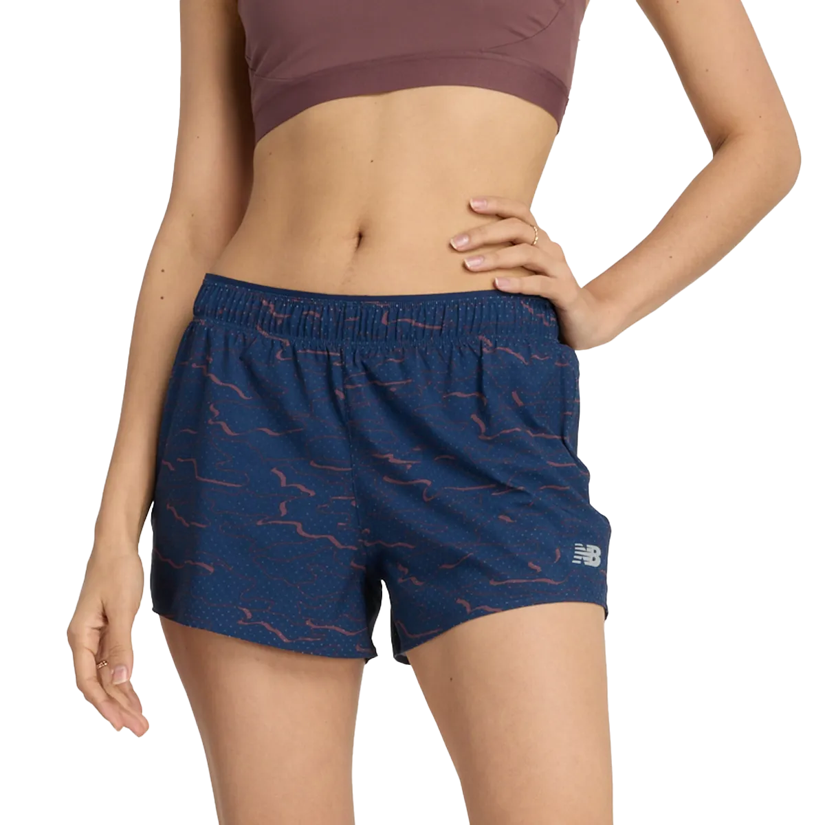 Women's NB RC Seamless Printed 3" Short