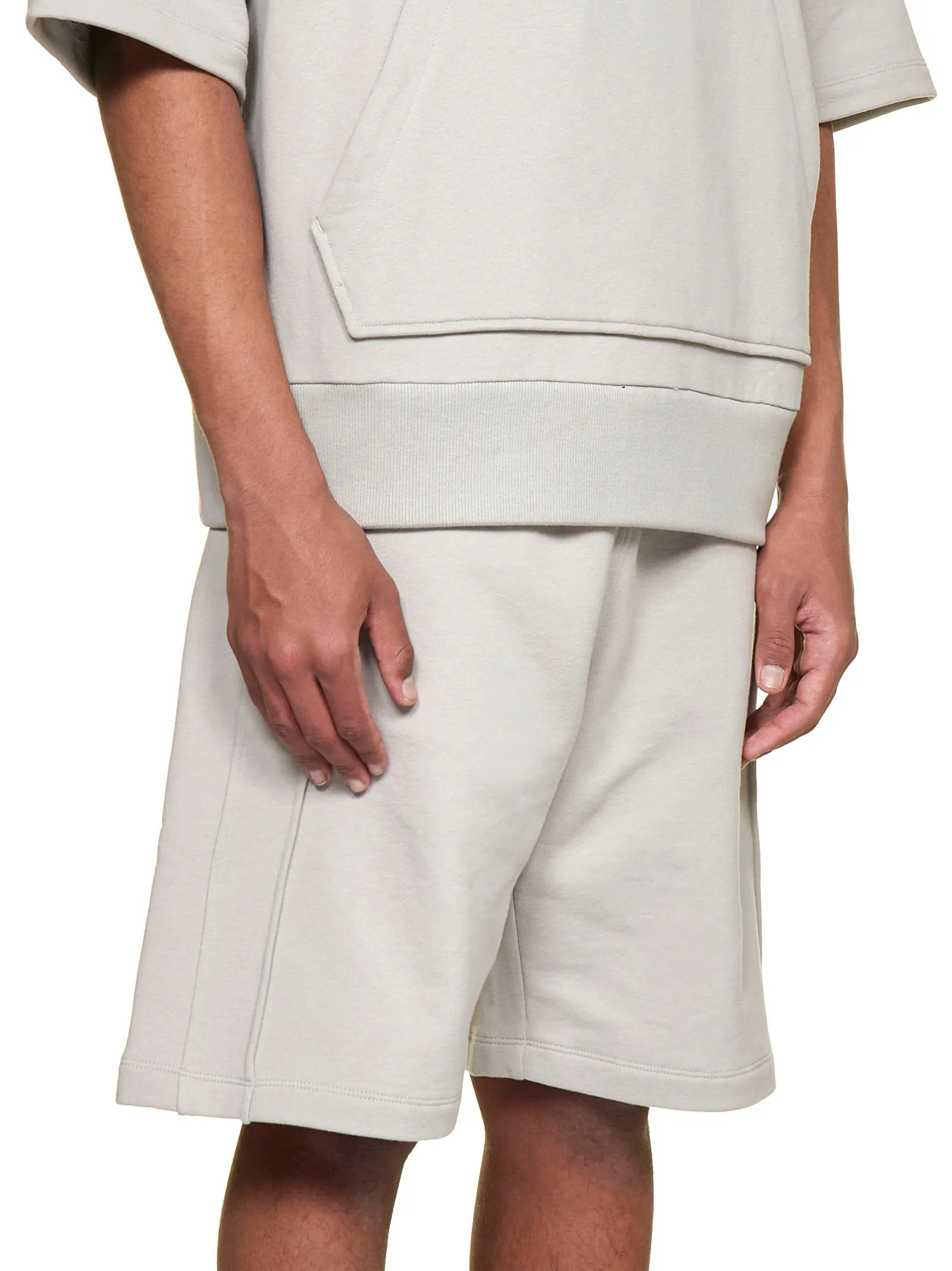 Z Zegna High Waist Jersey Shorts
