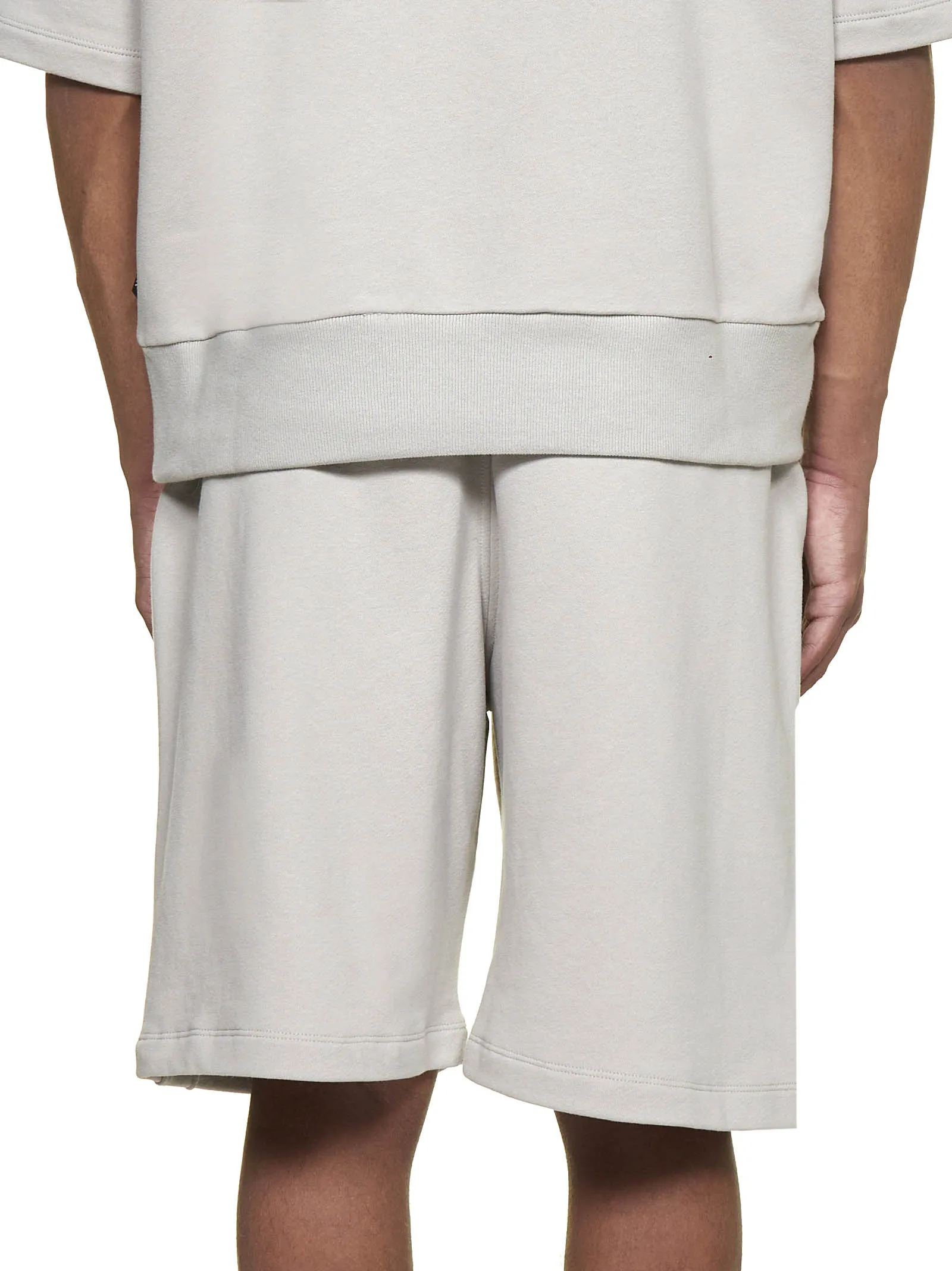 Z Zegna High Waist Jersey Shorts