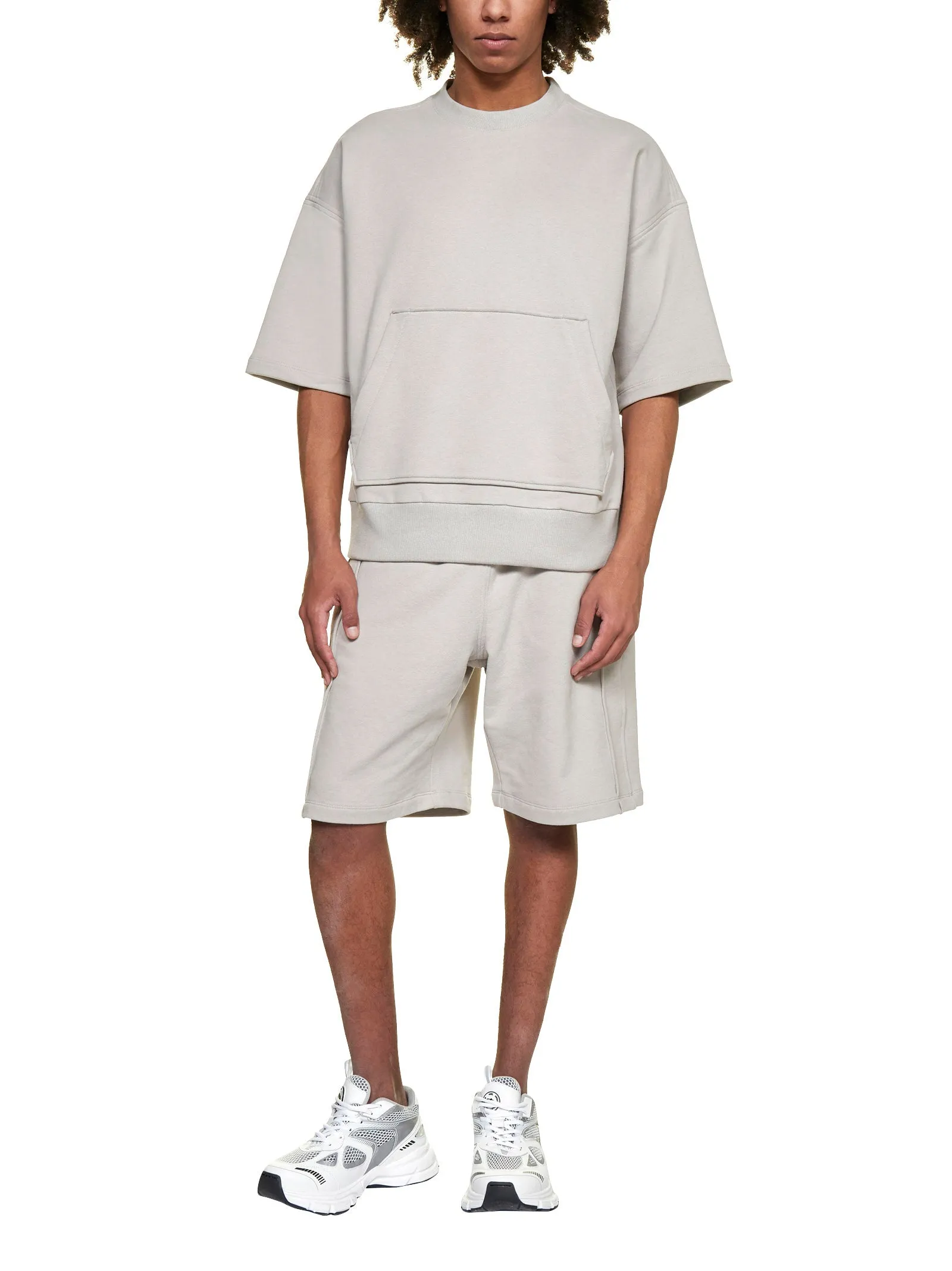 Z Zegna High Waist Jersey Shorts